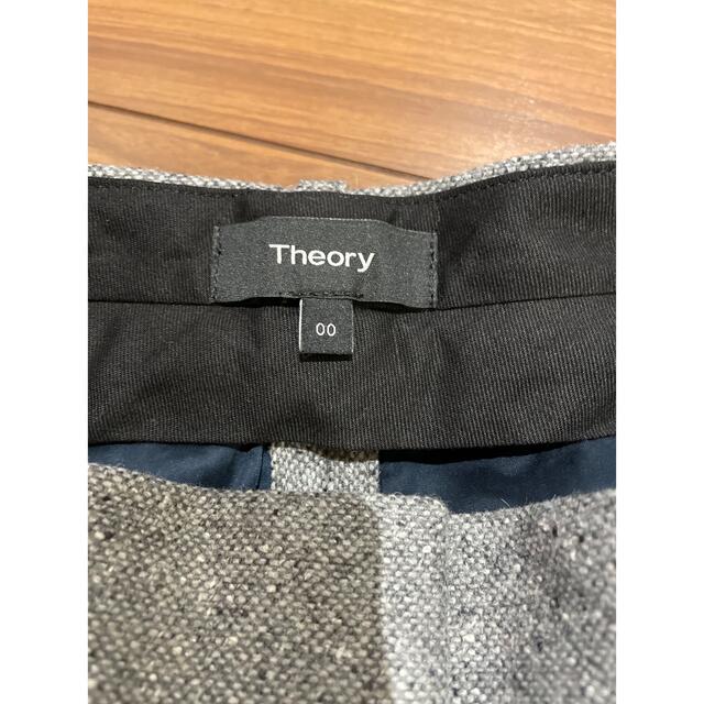 theory - theory ツイードワイドパンツ 00の通販 by OMATU's shop 
