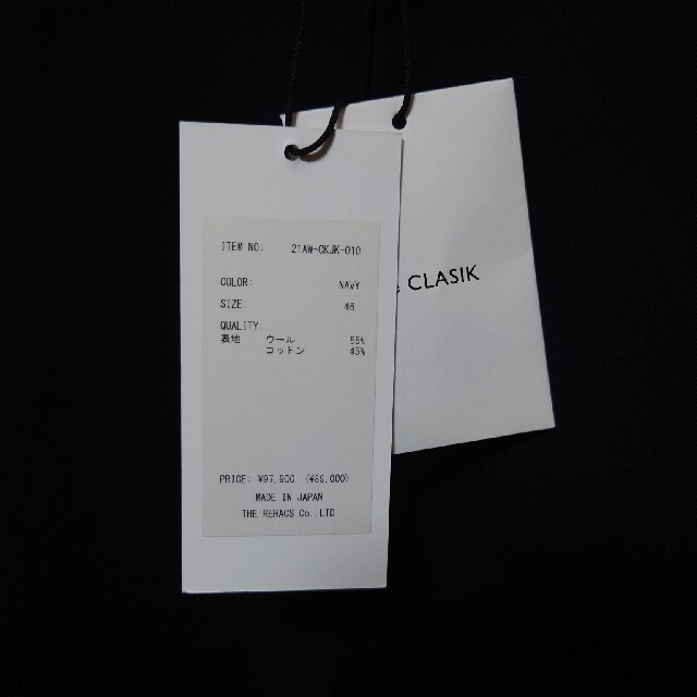 21AW 新品 The CLASIK HARRINGTON サイズ46 ネイビー-hybridautomotive.com