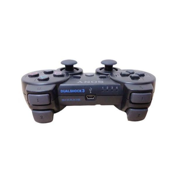 PlayStation3(プレイステーション3)の☆美品☆ PS3 dualshock3 純正 コントローラー ブラック ホワイト エンタメ/ホビーのゲームソフト/ゲーム機本体(その他)の商品写真