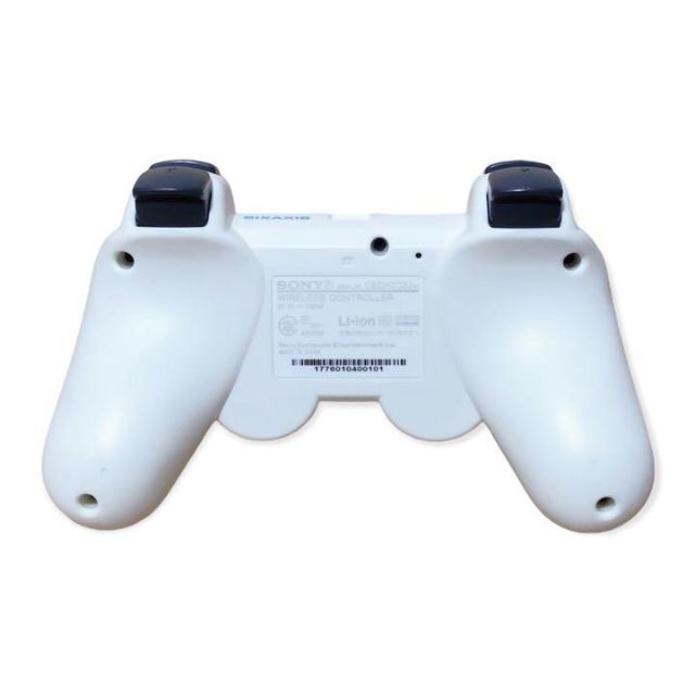 PlayStation3(プレイステーション3)の☆美品☆ PS3 dualshock3 純正 コントローラー ブラック ホワイト エンタメ/ホビーのゲームソフト/ゲーム機本体(その他)の商品写真