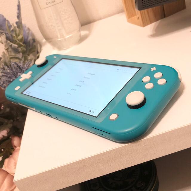 Nintendo Switch(ニンテンドースイッチ)のSwitch Lite 任天堂スイッチ ライト本体　ターコイズ エンタメ/ホビーのゲームソフト/ゲーム機本体(家庭用ゲーム機本体)の商品写真