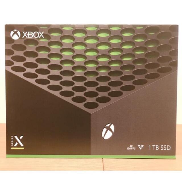 【予約受付中】 Xbox - 【新品・未開封】マイクロソフト　Xbox Series X  本体 家庭用ゲーム機本体