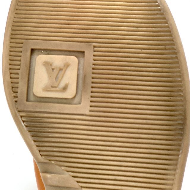 LOUIS VUITTON(ルイヴィトン)の2932 ヴィトン モノグラム キャンバス レザー スニーカー ブラウン レディースの靴/シューズ(スニーカー)の商品写真