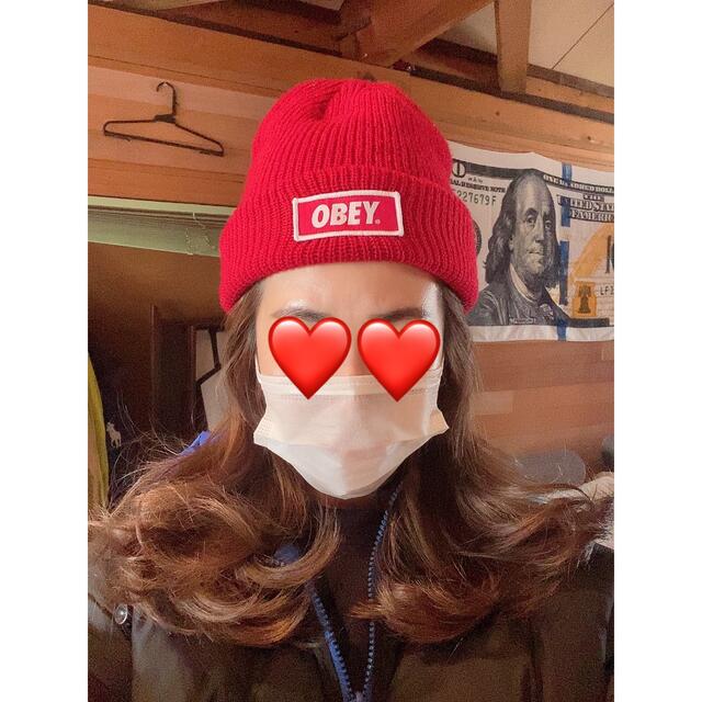 OBEY  ビーニー    ニット帽