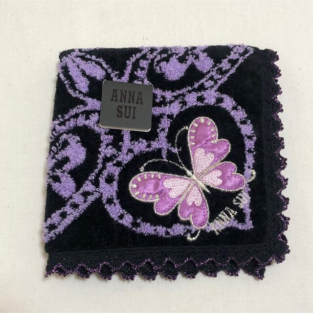 ANNA SUI(アナスイ)のアナスイ　ハンドタオル　ポケットハンカチ　新品 レディースのファッション小物(ハンカチ)の商品写真