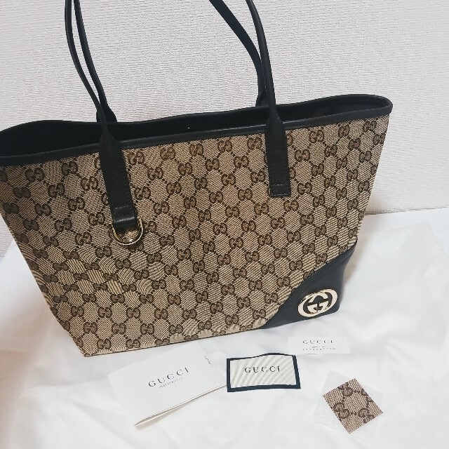 GUCCI グッチ トートバッグ ハンドバッグ GGキャンバス