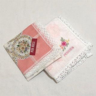 ピンクハウス(PINK HOUSE)のPINK HOUSE ハンカチ　新品　花柄(ハンカチ)