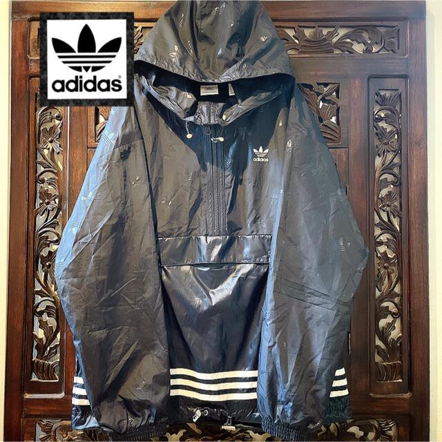 メンズadidasナイロンパーカー　ウィンドブレーカー