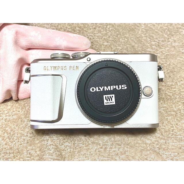 ジャンク品　OLYMPUS E-PL1S Wズームキット WHITEOLYMPUS