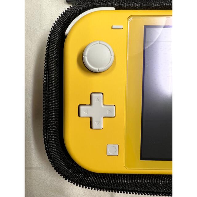 Nintendo Switch Lite 本体 イエロー ケース付