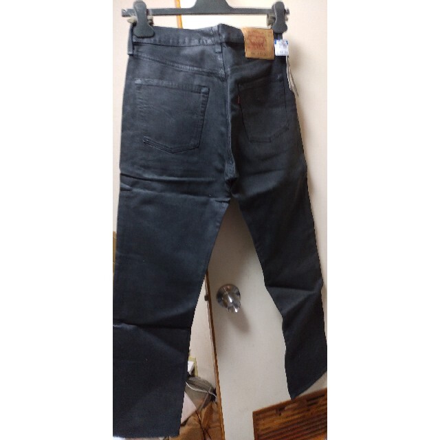 送料込 USA製 新品 LEVI’S 501 JEANS W32 黒 生 デニム