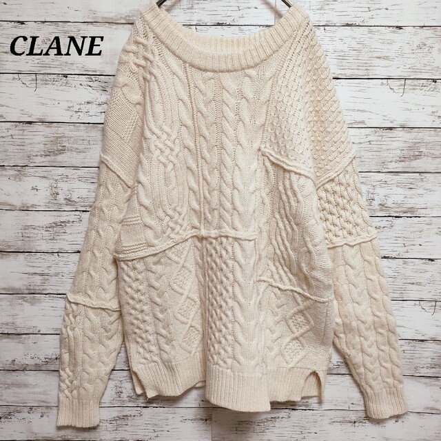 ★ CLANE HOMME クラネ フィッシャーマンセーター 立体ニット | フリマアプリ ラクマ