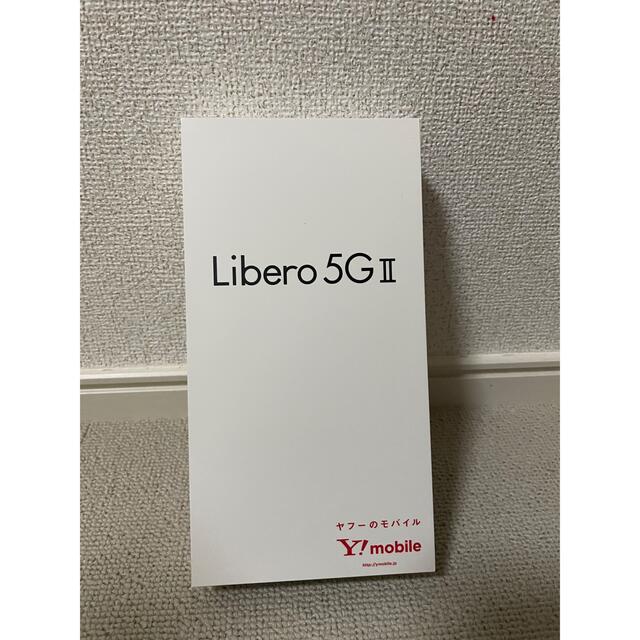 スマートフォン/携帯電話スマホ　libero 5g Ⅱ ブラック　本体