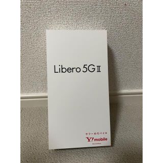 ゼットティーイー(ZTE)のスマホ　libero 5g Ⅱ ブラック　本体(スマートフォン本体)