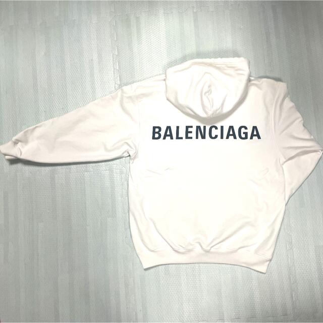 BALENCIAGA パーカー白