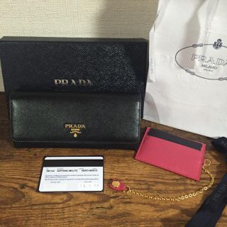 プラダ(PRADA)の早い者勝ち‼︎サフィアーノマルチカラー長財布(財布)