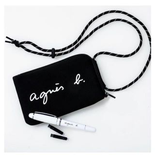 アニエスベー(agnes b.)の【美品】アニエスベー マルチケース ショルダー(ショルダーバッグ)