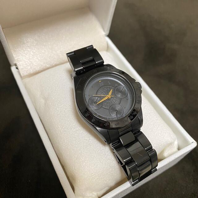 美品　腕時計 agete 【黒】レディース | フリマアプリ ラクマ