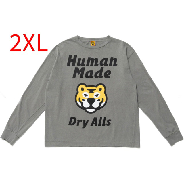 HUMAN MADE ロングスリーブTシャツ トラ 2XLサイズ 長袖 Tシャツ+カットソー(七分+長袖)