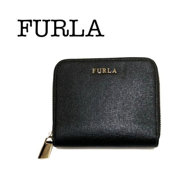 【新品】 FURLA BABYLON 二つ折り財布　ラウンドジップ