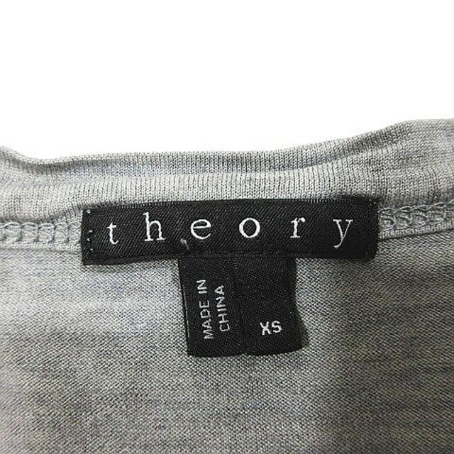 theory(セオリー)のセオリー theory シルク Vネック Tシャツ カットソー 半袖 XS メンズのトップス(Tシャツ/カットソー(半袖/袖なし))の商品写真