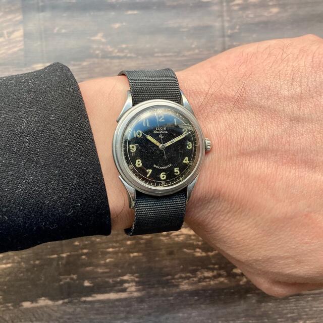 限定SALE2023◌ LONGINES アンティークミリタリー手巻き腕時計1951年