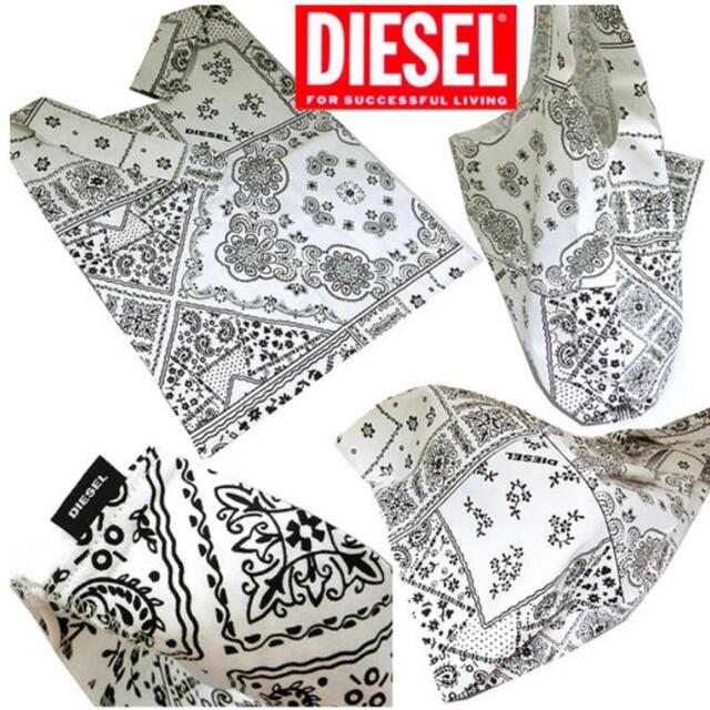 DIESEL(ディーゼル)のDIESEL ディーゼル  エコバッグ　トート　メンズ　非売品 レディースのバッグ(トートバッグ)の商品写真