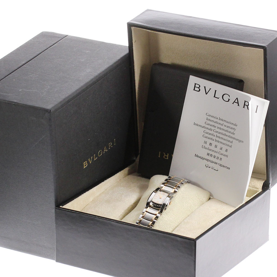 ★箱・保証書付き【BVLGARI】ブルガリ アショーマ AA26S クォーツ レディース【ev20】