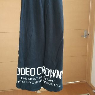 ロデオクラウンズ(RODEO CROWNS)のロデオ 後ろ裾ロゴ ロンスカ(ロングスカート)