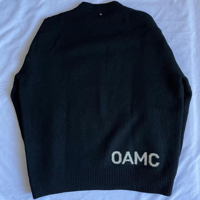 Jil Sander(ジルサンダー)のoamc logo wool black Knit メンズのトップス(ニット/セーター)の商品写真