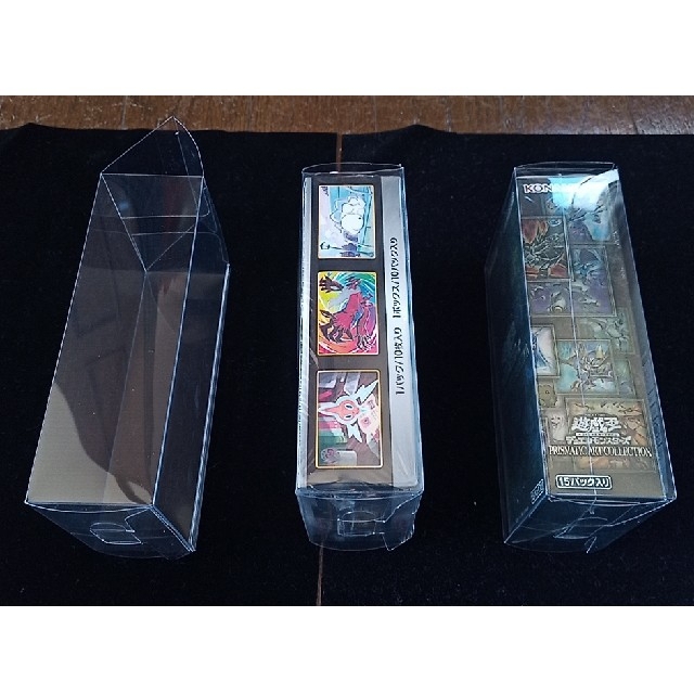 遊戯王・ポケモンカード　ハーフボックスサイズのプラスチックケース保存箱50個