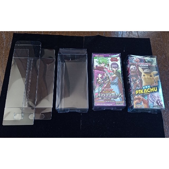 遊戯王・ポケモン　カードボックス用プラスチックケース・カバー保存箱50個セット