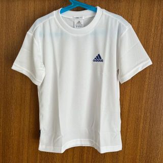 アディダス(adidas)の新品　アディダス   adidas 白　Tシャツ　130cm 子供服　半袖(Tシャツ/カットソー)