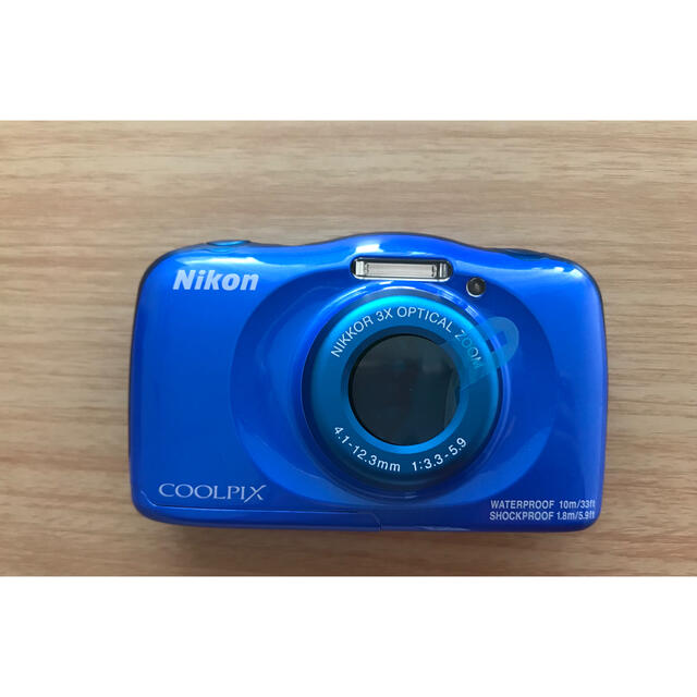 【新品未使用】ニコン防水デジタルカメラ COOLPIX-W150(BL) ブルー