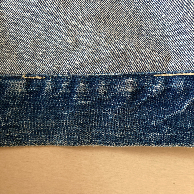 Levi's(リーバイス)の最終大幅値下げ！40-38 507XX LEVISデニムBIGE メンズのジャケット/アウター(Gジャン/デニムジャケット)の商品写真