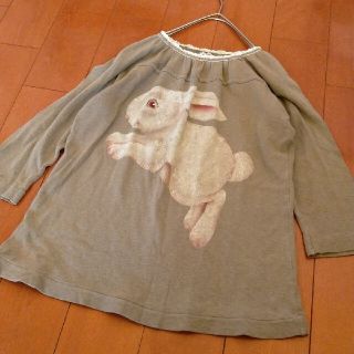 ムチャチャ(muchacha)のmuchacha ムチャチャ うさぎ チュニック プルオーバー(Tシャツ/カットソー)