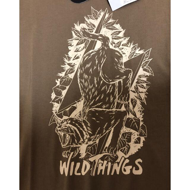 WILDTHINGS(ワイルドシングス)の未使用タグ付き　ワイルドシングス　WILD THINGS Tシャツ Ｌサイズ メンズのトップス(Tシャツ/カットソー(半袖/袖なし))の商品写真