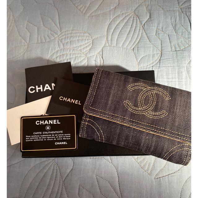 CHANEL デニム財布ファッション小物