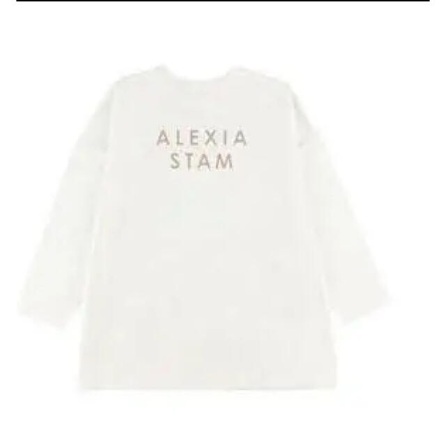 ALEXIA STAM(アリシアスタン)のalexiastam 美品　アリシアスタン　ロンT レディースのトップス(Tシャツ(半袖/袖なし))の商品写真