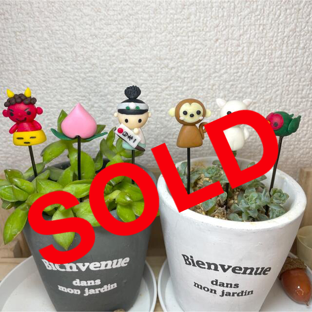 ハンドメイド ガーデンピック 桃太郎ピック 多肉植物の通販 By ねこのしっぽ ラクマ