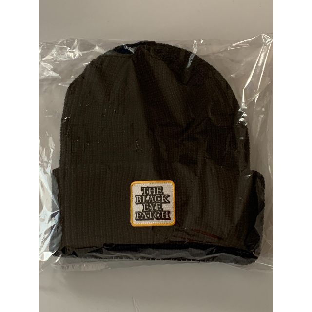 Black Eye Patch OG LABEL BEANIE BLACK Black Eye Patch OG LABEL BEANIE BLACK