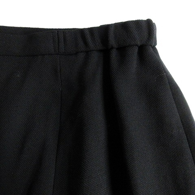 美品✨　ジュンアシダ　スカート　黒　ウール　フレア