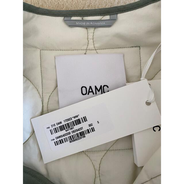 Jil Sander(ジルサンダー)のOAMC liner jacket サイズS 新品未使用 メンズのジャケット/アウター(ミリタリージャケット)の商品写真