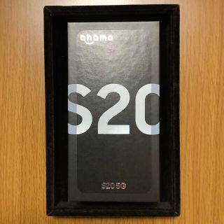 ギャラクシー(Galaxy)の新品Simフリー　Galaxy S20 5G SC-51A クラウド ホワイト(スマートフォン本体)