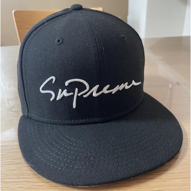 Supreme classic script new era 帽子 cap