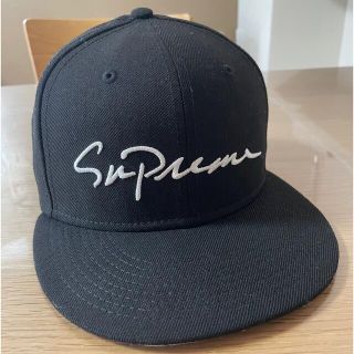 supreme Classic Script NewEra キャップ 7.1/2