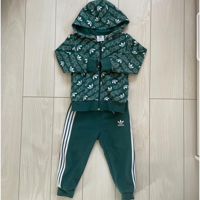 adidas(アディダス)のアディダス　セットアップ　スウェット　90 キッズ/ベビー/マタニティのキッズ服男の子用(90cm~)(パンツ/スパッツ)の商品写真