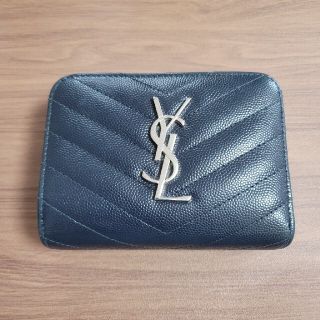 サンローラン ネイビー 財布(レディース)の通販 73点 | Saint Laurent