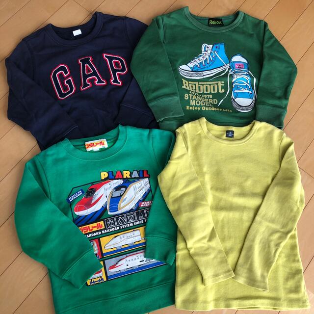 babyGAP(ベビーギャップ)の110cm    子供服　まとめ売り　トレーナー6点 キッズ/ベビー/マタニティのキッズ服男の子用(90cm~)(Tシャツ/カットソー)の商品写真