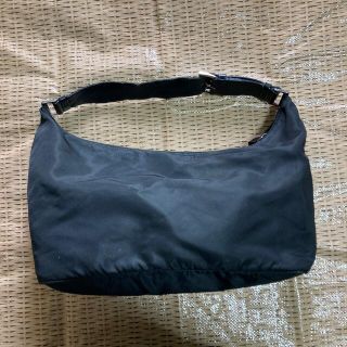 プラダ(PRADA)のPRADA プラダ　ショルダーバッグ　ブラック　正規品　難あり(ショルダーバッグ)